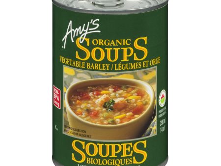 Amy s Organic Vegetable Barely Soup 398ml For Discount