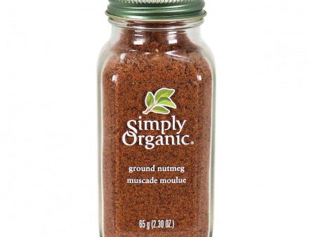 Simply Organic Ground Nutmeg 65G Hot on Sale