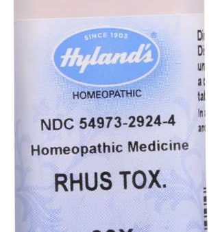 HYLAN: Rhus Toxicodendron Homeopathic Medicine 30X, 250 Tablets For Discount