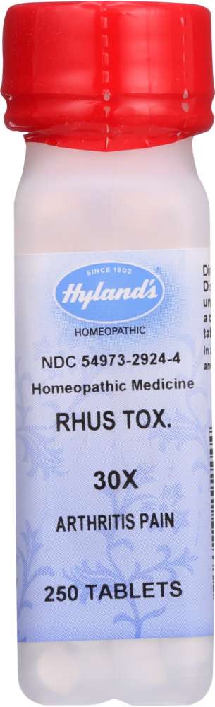 HYLAN: Rhus Toxicodendron Homeopathic Medicine 30X, 250 Tablets For Discount