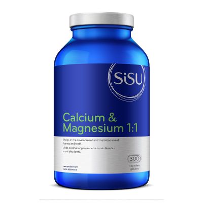 Sisu Calcium & Magnesuim Citrate 1:1 300 Veg Capsules Hot on Sale