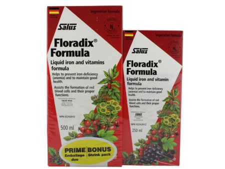 Salus Floradix Iron 500ml + 250ml Bonus Pack Cheap