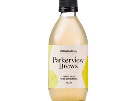 Parkerview Brews Kombucha Ginger Pear 330ml Online