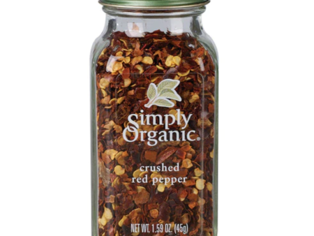 Simply Organic Crushed Red Pepper 45G For Cheap