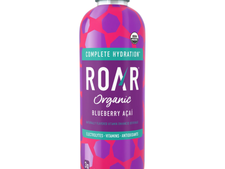 ROAR Organic Electrolyte Blueberry Acai 532ml Online Hot Sale