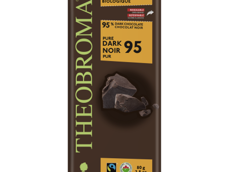 Theobroma 95% Dark Chocolate Bar 80g For Cheap