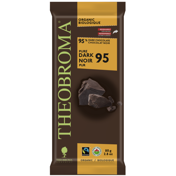 Theobroma 95% Dark Chocolate Bar 80g For Cheap