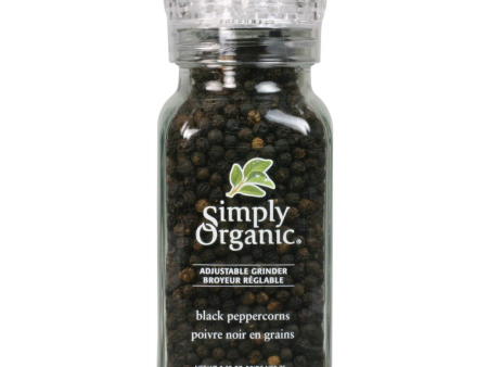 Simply Organic Black Pepper & Grinder 75G Cheap