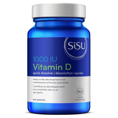 Sisu Vitamin D 1000IU 90 Tabs For Cheap