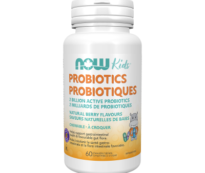 Now Kids Probiotics 60 Chewables Supply