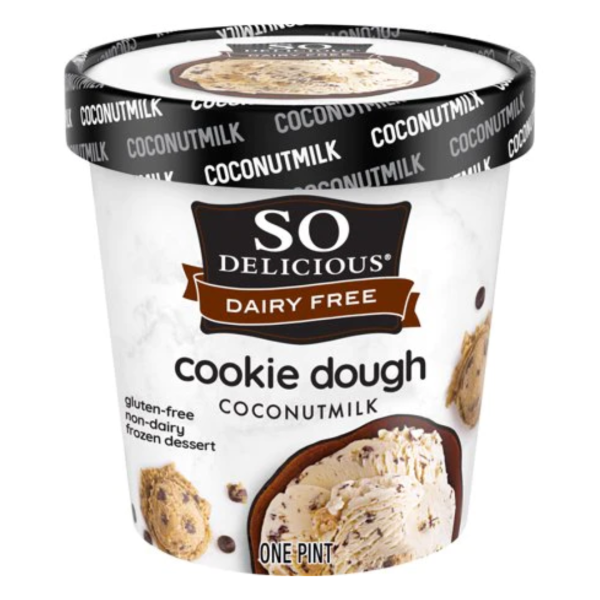 So Delicious Cookie Dough 500ml Frozen Discount