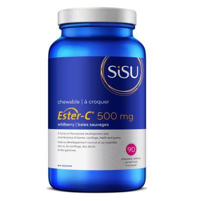 Sisu Ester-C 500mg Wildberry 90 Chewables Online Hot Sale