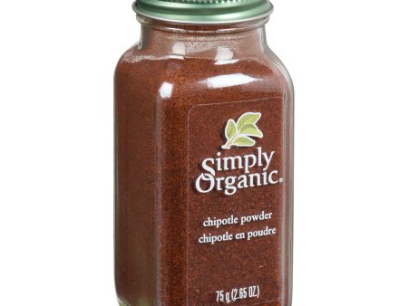 Simply Organic Chipotle Powder 75G Sale