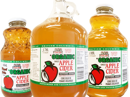 Triple Jim s Organic Sweet Apple Cider 946ml For Sale