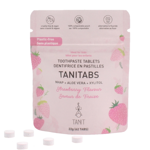 Tanitabs Tooth Paste Tabs Strawberry For Cheap