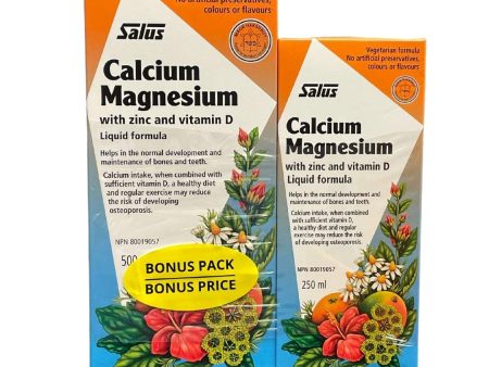 Salus Calcium Magnesium 500ml + 250ml Bonus Pack Discount