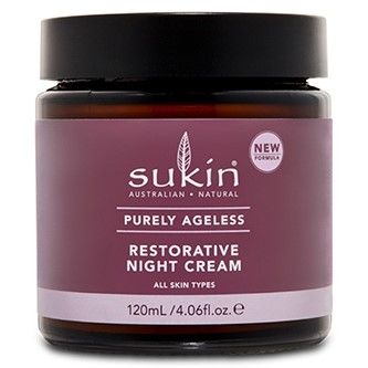 Sukin Purely Ageless Night Cream 120ml Hot on Sale