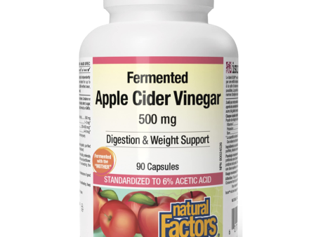 Natural Factors Apple Cider Vinegar 90 Capsules For Discount