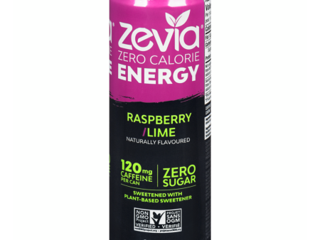 Zevia Energy Raspberry Lime 355ml Online