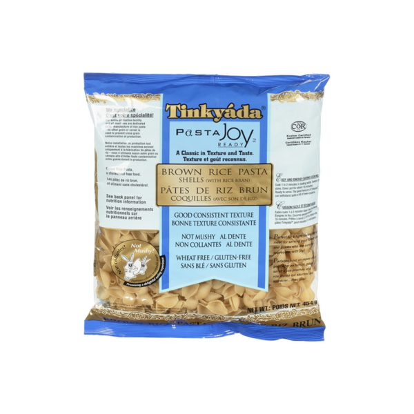 Tinkyada Rice Pasta Shells With Bran 454g Online Hot Sale