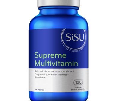 Sisu Supreme Multivitamin with Iron 120 Veg Capsules Online Sale