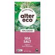 Alter Eco Dark Chocolate 70% Cacao  Sea Salt  Bar Online Sale