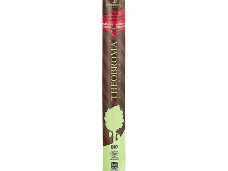 Theobroma 60% Dark Chocolate Raspberry Chunks Baton 35g Fashion