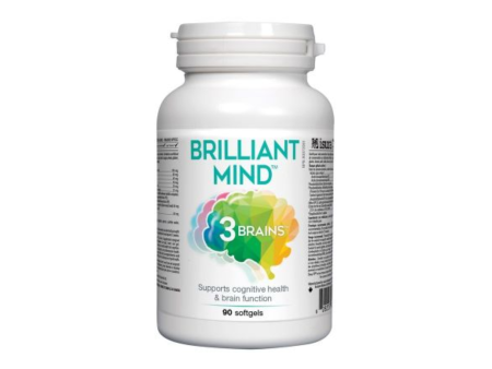 3 Brains Brilliant Mind 90 Softgels For Sale