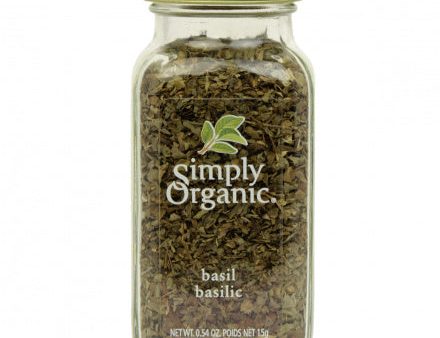 Simply Organic Basil 15g Sale