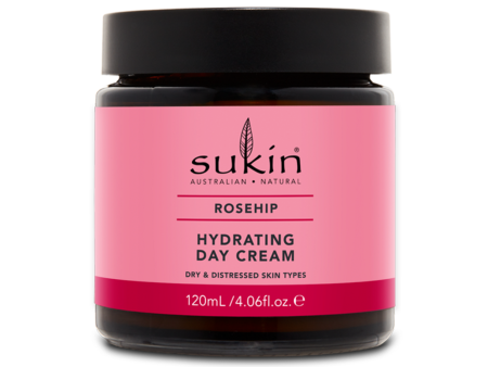 Sukin Rose Hip Day Cream 120ml Hot on Sale