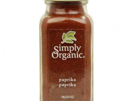 Simply Organic Paprika 74G on Sale