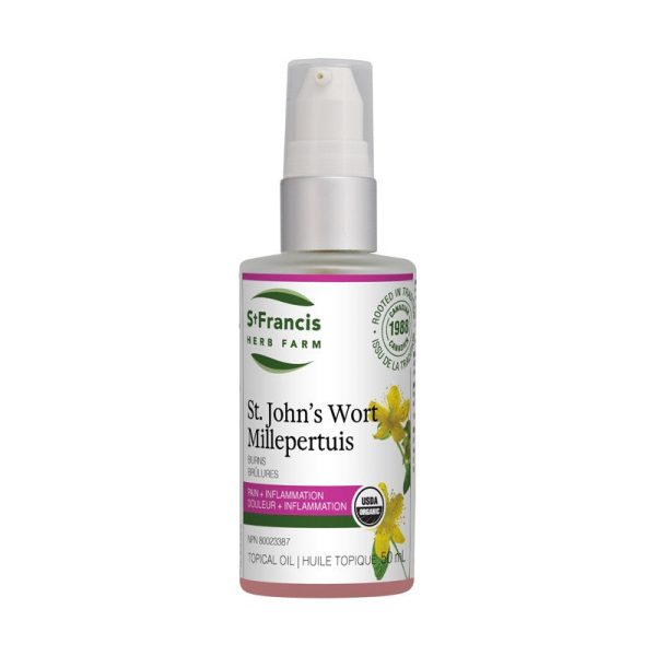 St Francis St. John s Wort Oil 50ml Sale