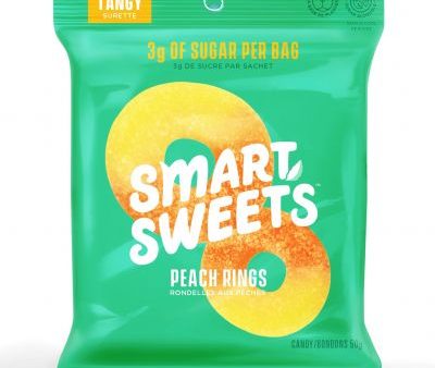 Smart Sweets Peach Rings 50g Hot on Sale