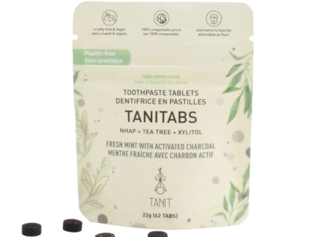 Tanitabs Tooth Paste Mint + Activated Charcoal + Hydroxyapatite Supply