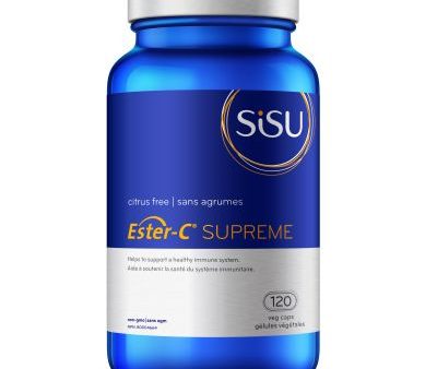 Sisu Ester-C 1000mg 120 Veg Capsules Citrus Free For Cheap