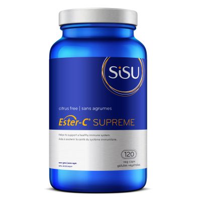 Sisu Ester-C 1000mg 120 Veg Capsules Citrus Free For Cheap