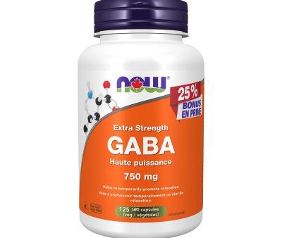 Now GABA 750mg 100 Capsules For Discount