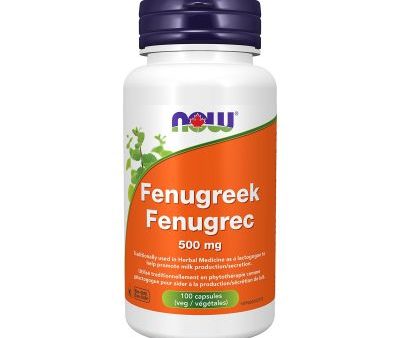 Now Fenugreek 500mg 100 Capsules on Sale