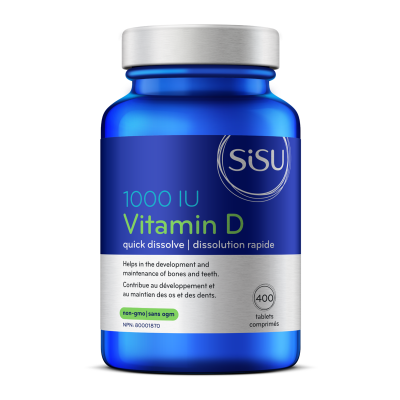 Sisu Vitamin D 1000IU 400 Tabs on Sale