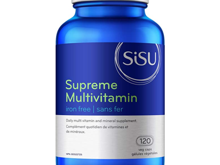 Sisu Supreme Multi Vitamin without Iron 120 Veg Capsules on Sale