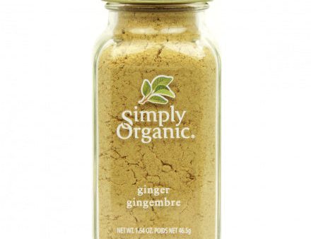 Simply Organic Ginger 46.5g Online Sale