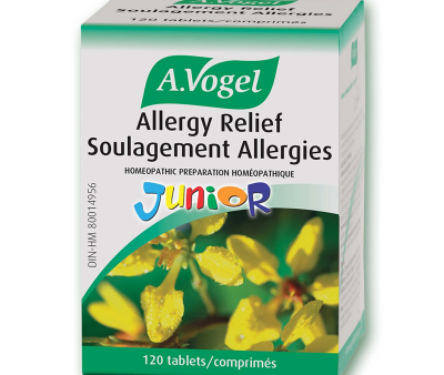 A.Vogel Allergy Relief Junior 120 Tablets Supply