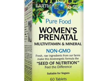 Whole Earth & Sea® Women’s Prenatal Multivitamin & Mineral 60 Tablets Hot on Sale