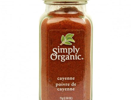 Simply Organic Cayenne 71G Cheap