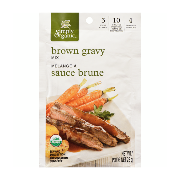 Simply Organic Brown Gravy 28G Cheap