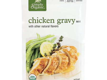 Simply Organic Roast Chicken Gravy 24g Online Sale