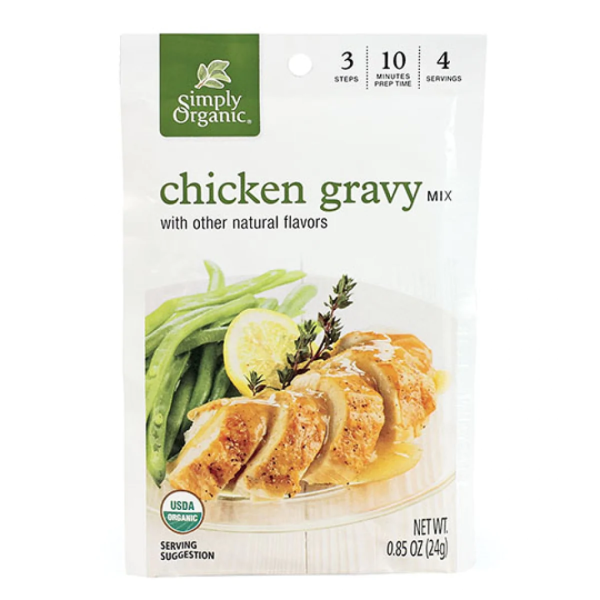 Simply Organic Roast Chicken Gravy 24g Online Sale