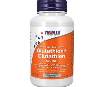 Now Glutathione 500mg 60 Capsules on Sale