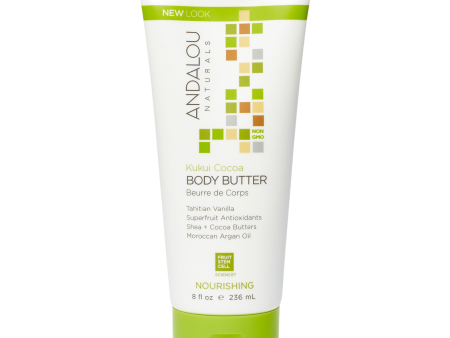 Andalou Kukui Cocoa Body Butter 236ml Online now