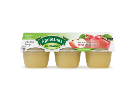 Applesnax Apple Sauce (No Sugar Added) 6 Pack Hot on Sale